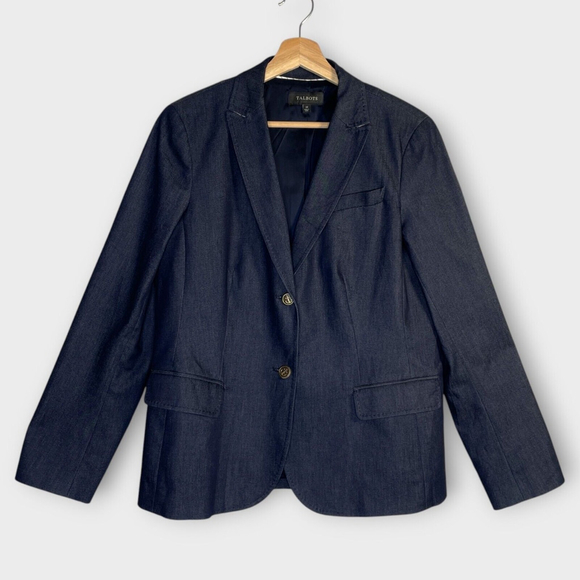 Talbots Navy Blazer - Picture 1 of 11